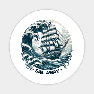 Sail Away Magnet